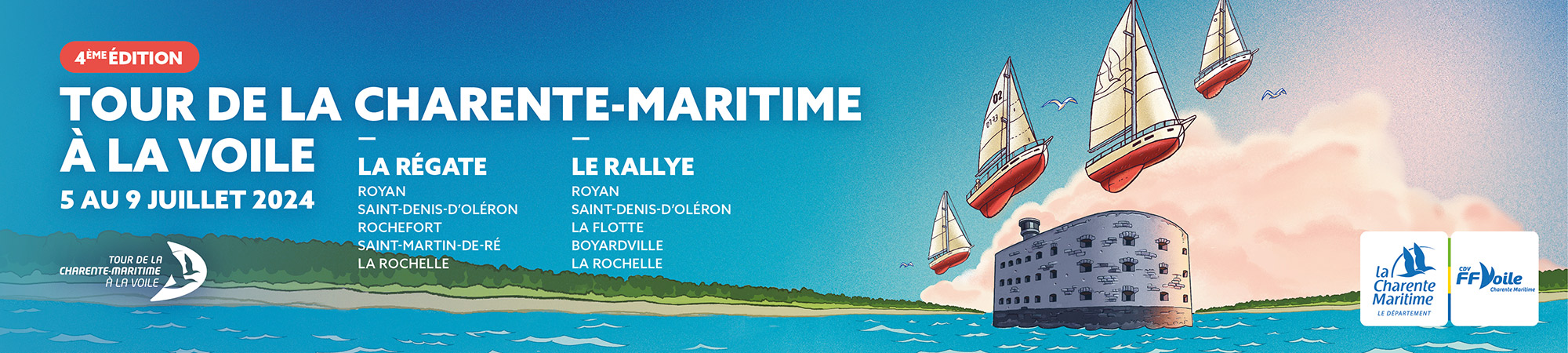 Tour Charente Ã  la voile 2024