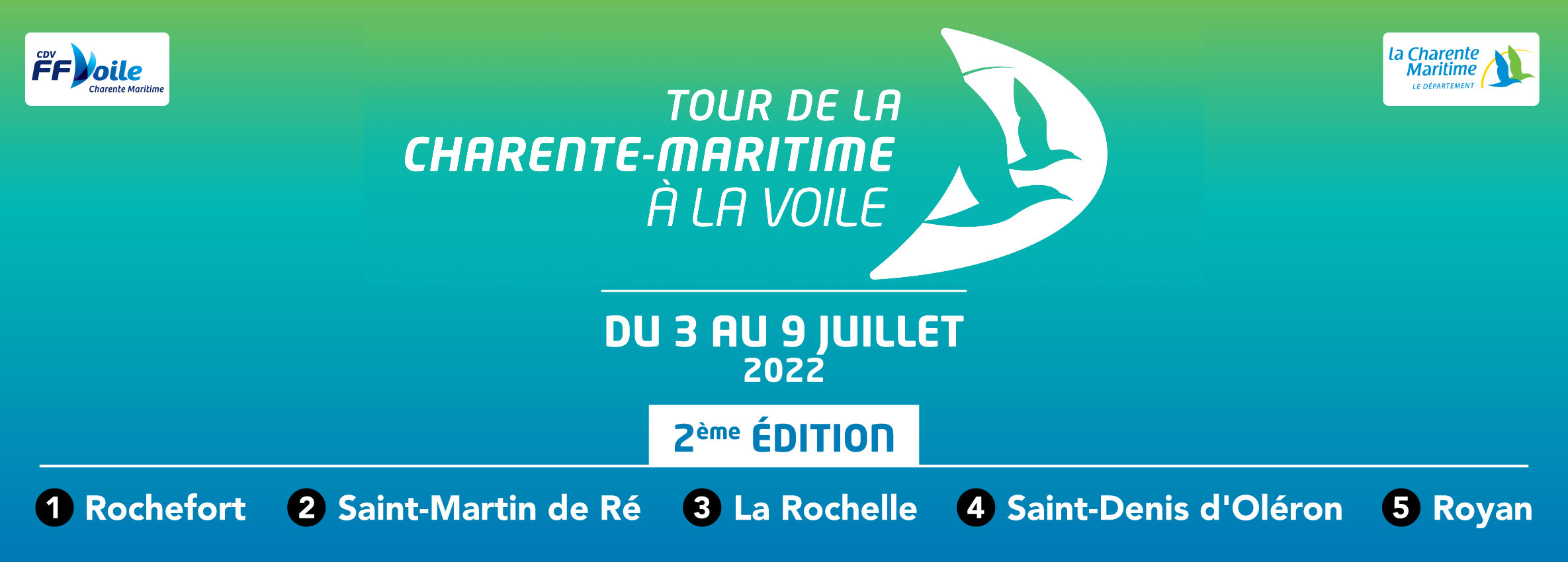 Tour Charente Ã  la voile 2022