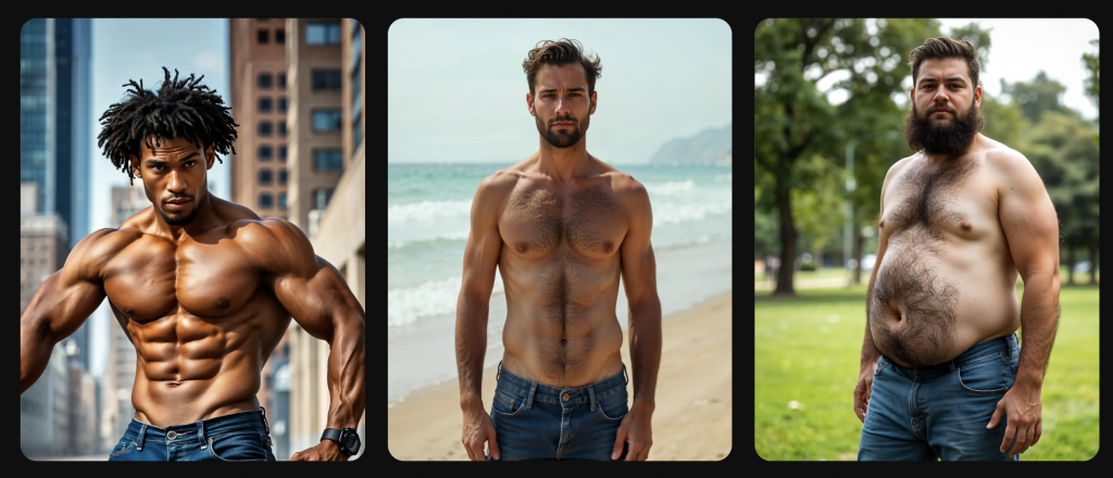 ai nude man